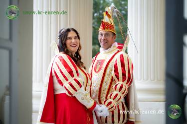 Christine II.<br>&<br>Stephan I<br> von Euranien<br>Stadtprinzenpaar 2025